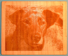 medium size picture of engraved wooden plaque